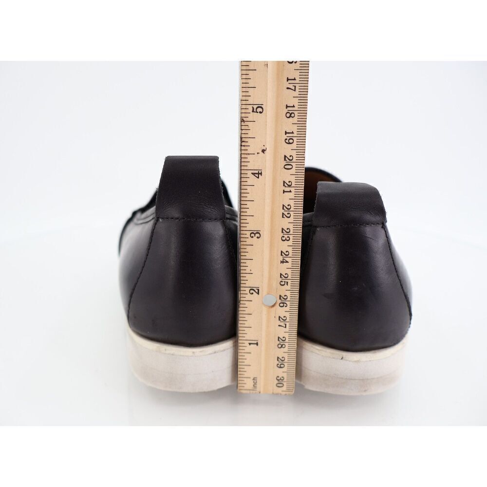 Everlane The Leather Street Shoes Black Wedge Slip-On Loafer Pointy Womens 7.5 - Picture 7 of 11
